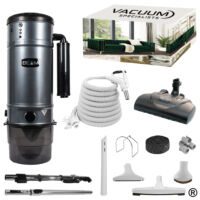 Beam Serenity Series SC3500 Central Vacuum with Wessel Werk Soft Clean Package